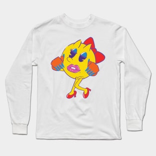 Gamer Girl (Red  Bow) Long Sleeve T-Shirt